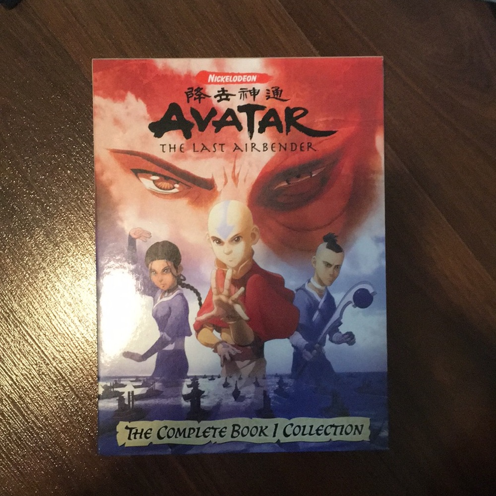 Nickelodeon Avatar The Last Airbender Book 1 DVDs